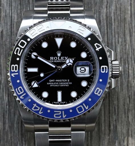 rolex batman 2014|Rolex Batman bezel.